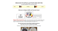 Desktop Screenshot of belgianwafflehouse.com